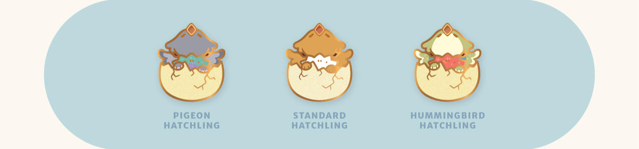 Hatchling Mini Pins