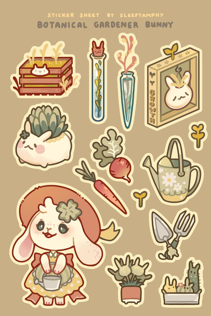 Botanical Gardener Bunny