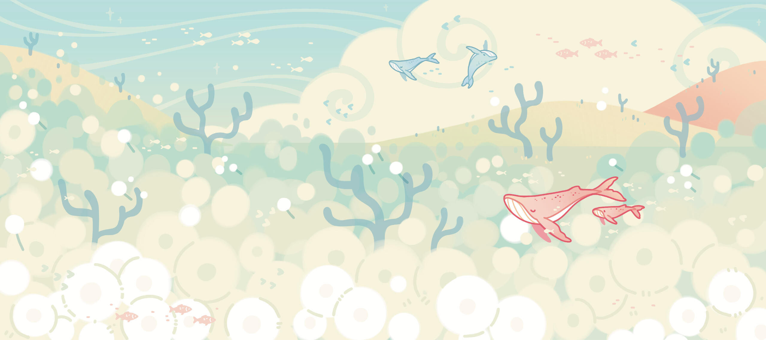 Dandelion Whales